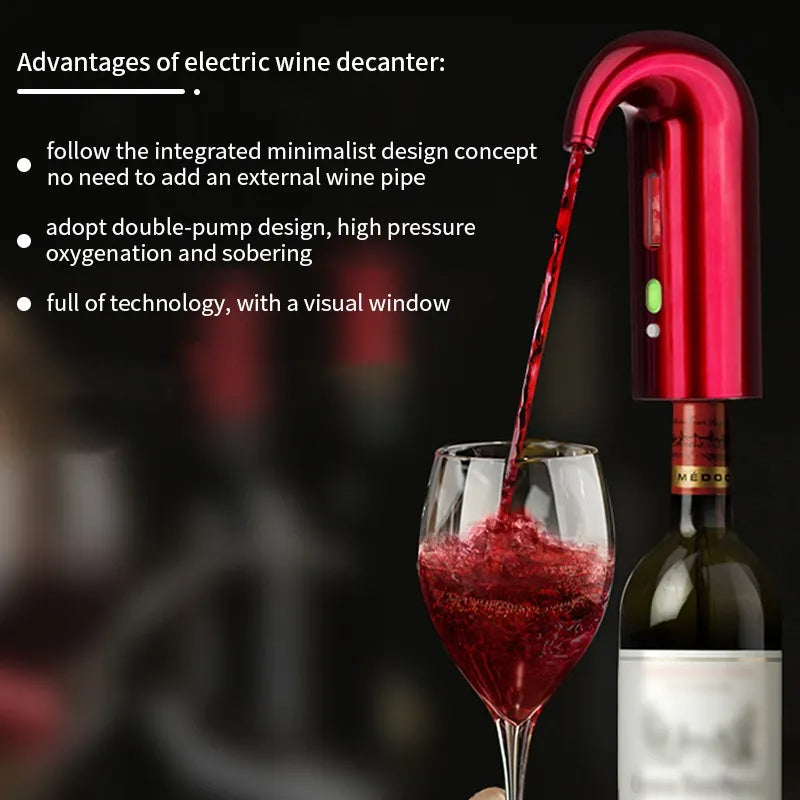 QuickPour Pro Electric Wine Aerator